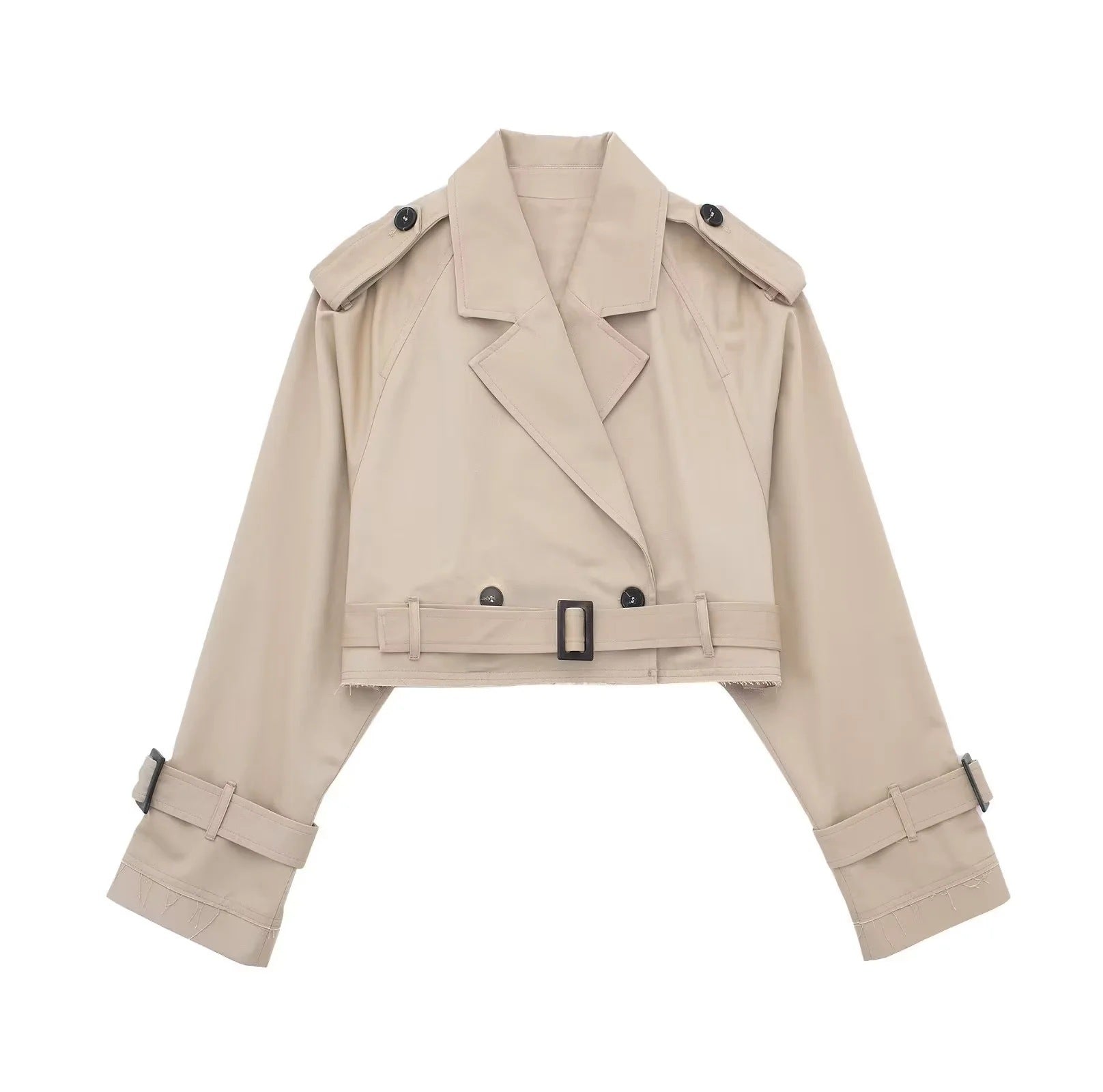 Elisah ™ | Cropped Trenchcoat