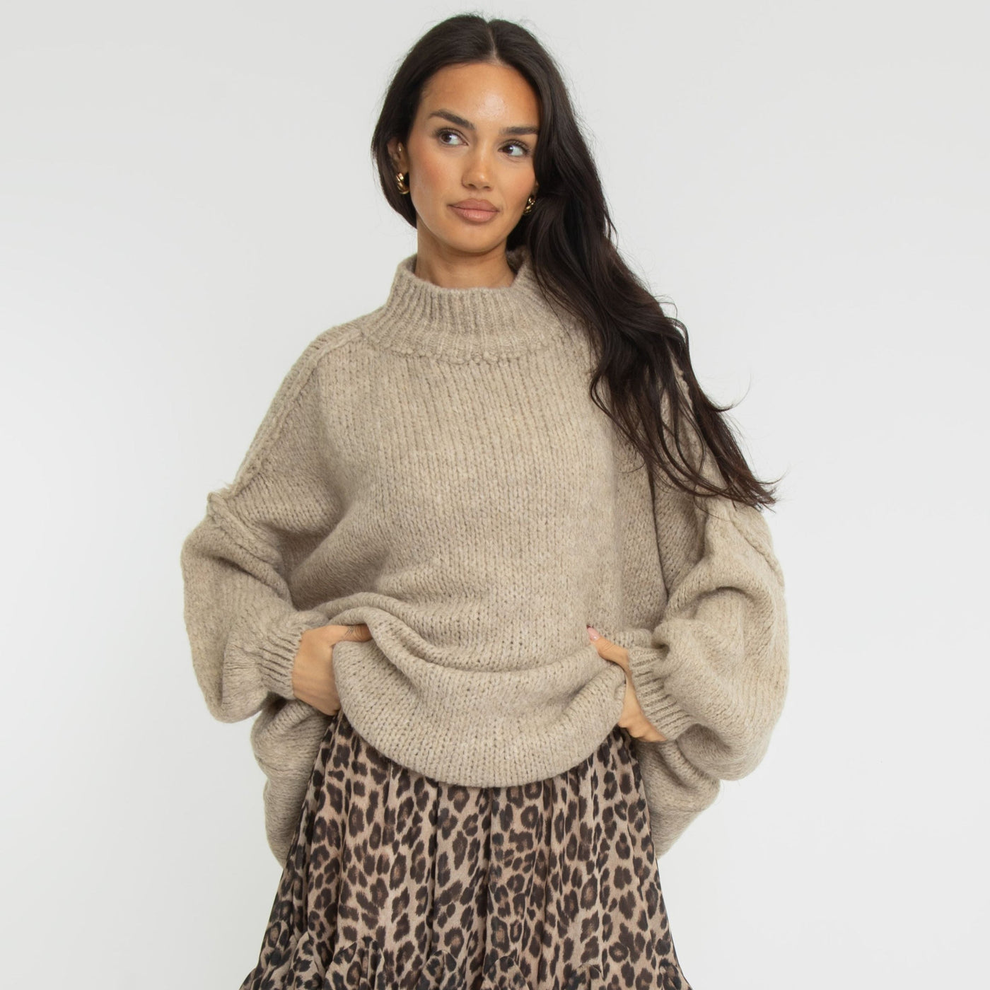 Elaria™ Oversize'owy sweter