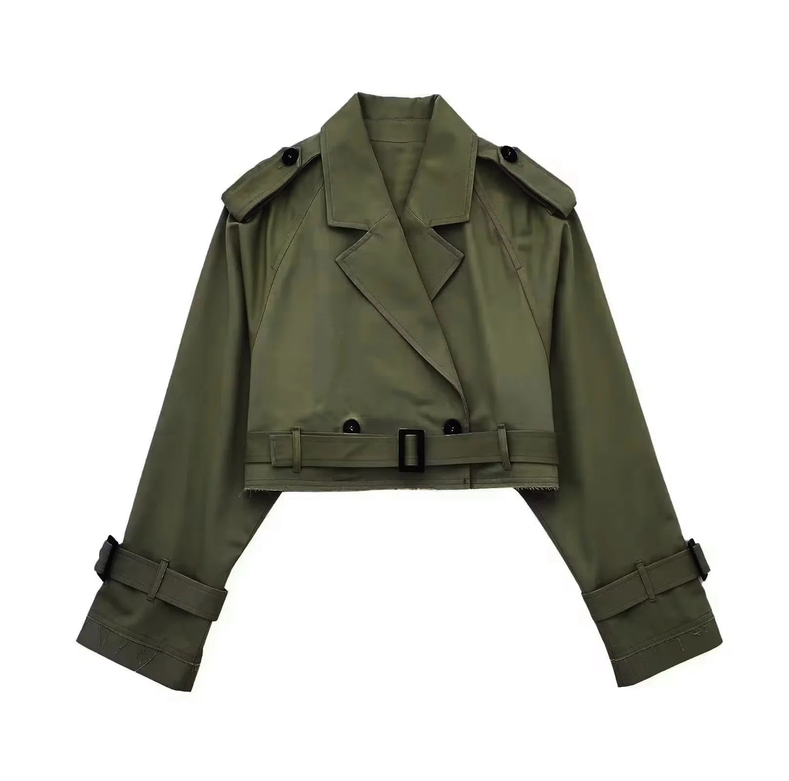 Elisah ™ | Cropped Trenchcoat