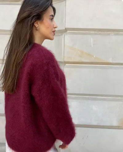 Aurora™ | Przytulny sweter w chmurki