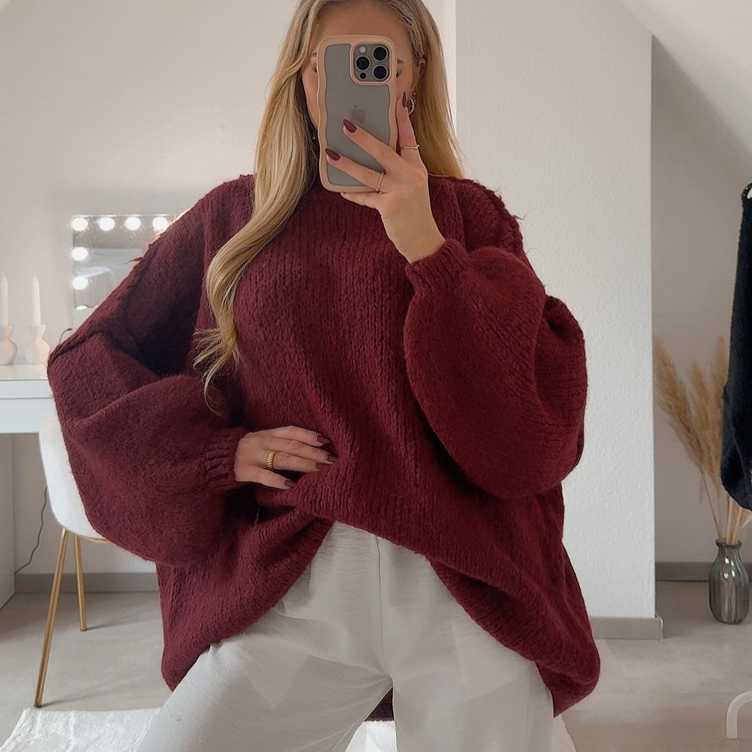 Elaria™ Oversize'owy sweter