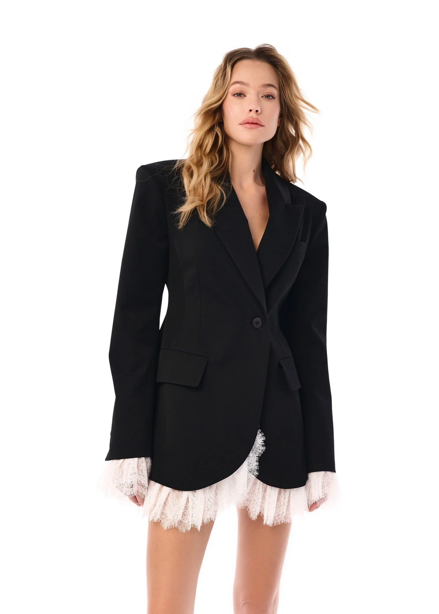 Marynarka Lunara™ z koronkowym dołem 