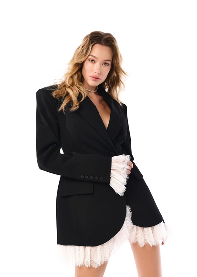 Marynarka Lunara™ z koronkowym dołem 