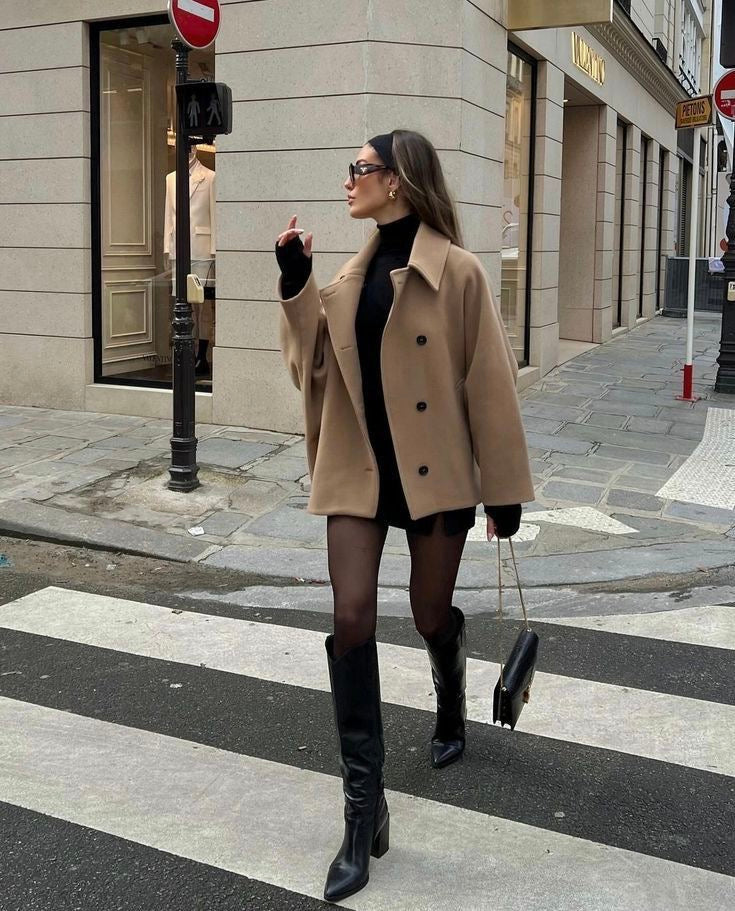 Novie | Oversized wool coat