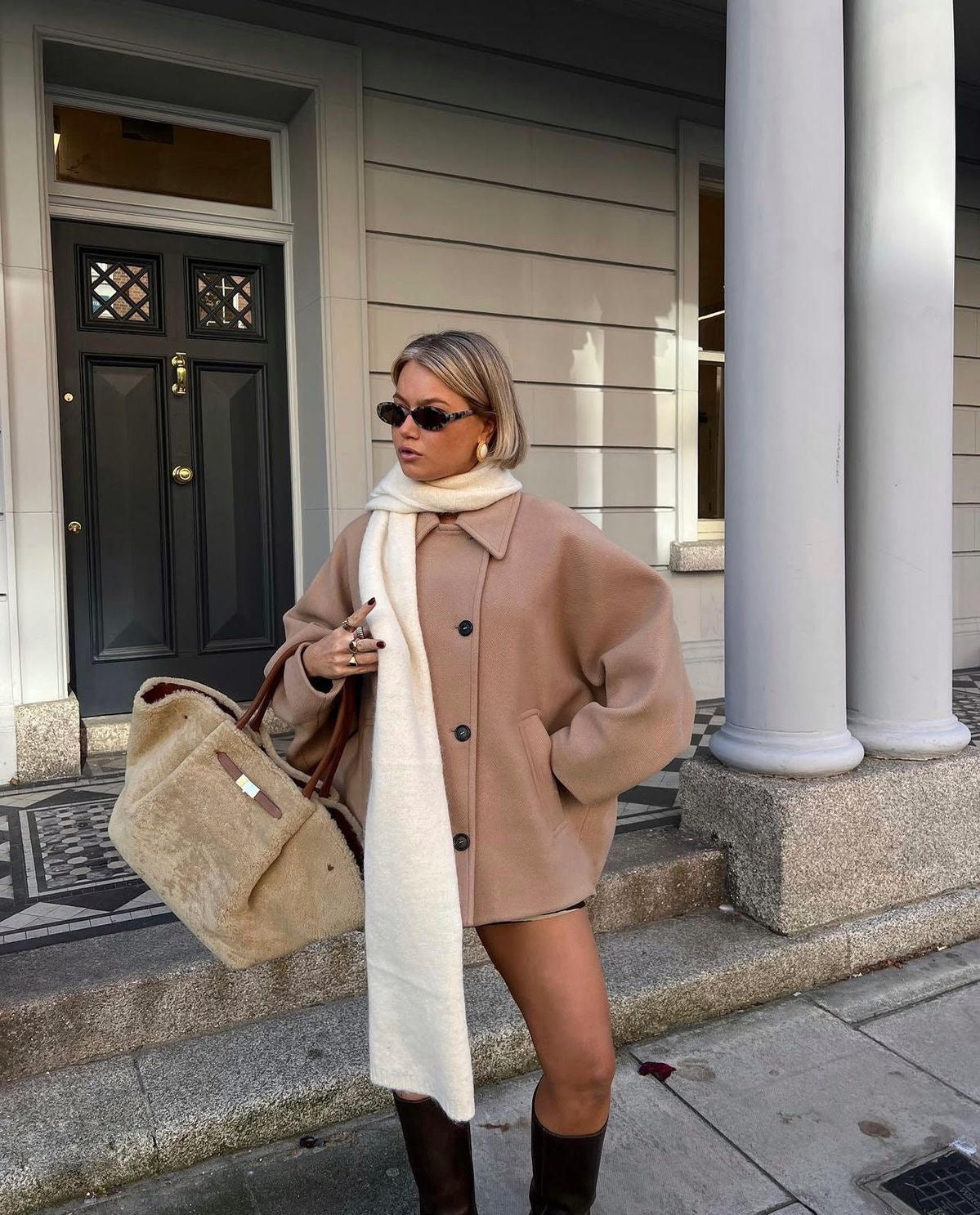 Novie | Oversized wool coat