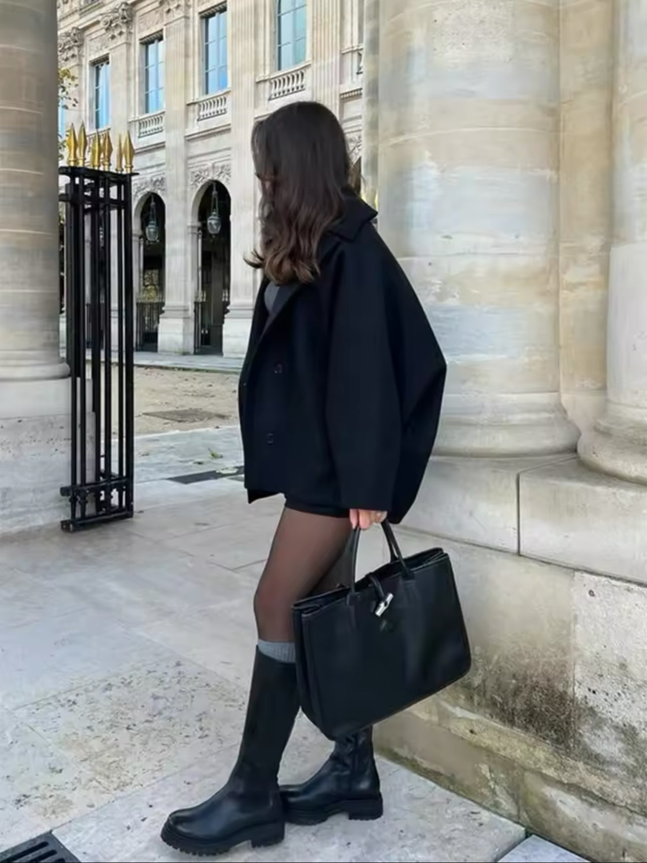 Novie | Oversized wool coat