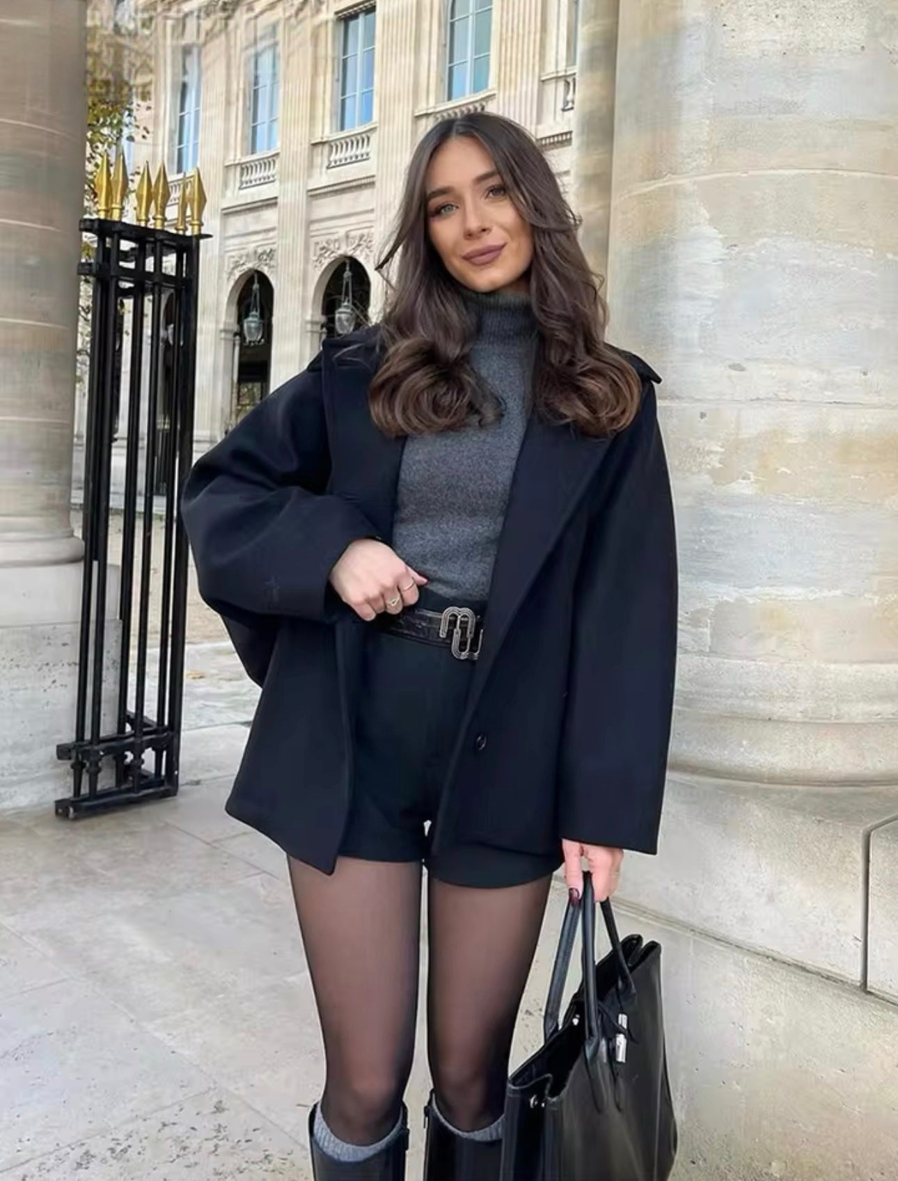 Novie | Oversized wool coat