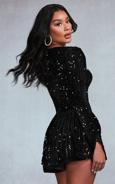 Nora™ | Kombinezon z brokatem